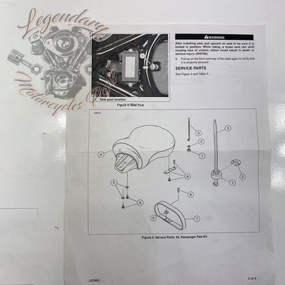 Poggiapiedi passeggero OEM 51546-04