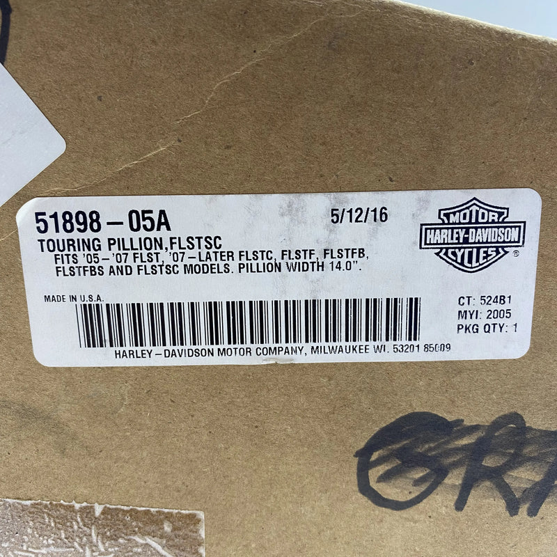 Touring Style Passenger Seat OEM 51898-05A