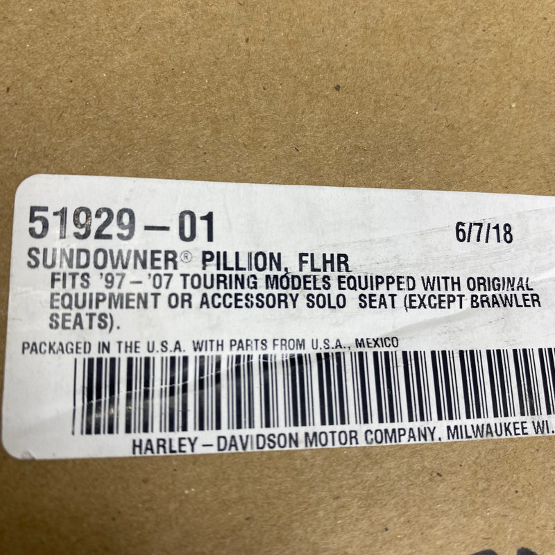 Sundowner Passenger Seat OEM 51929-01
