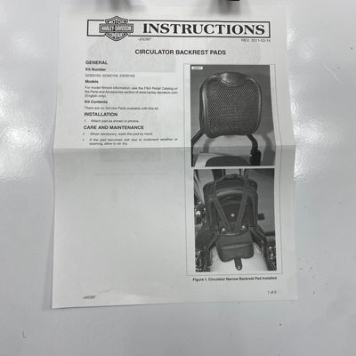 Coussin de selle Circulator OEM 52300103