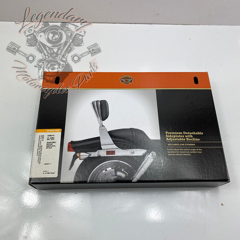 Regulowana płyta sissy bar OEM 52300116
