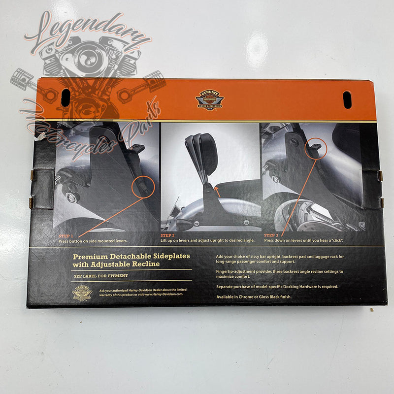 Placa de sissy bar ajustável OEM 52300116