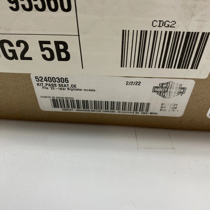 Passenger Seat OEM 52400306