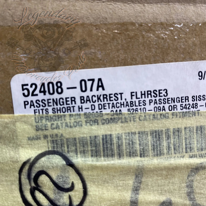 Cuscino per sissy bar Compact OEM 52408-07A