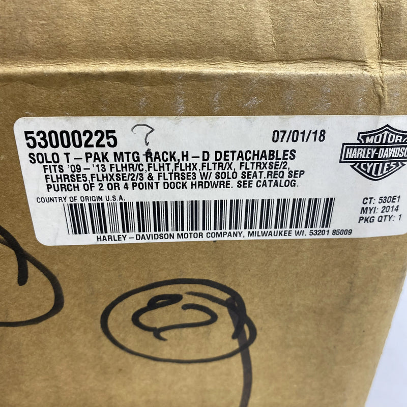Support de Tour-Pak solo Detachables OEM 53000225
