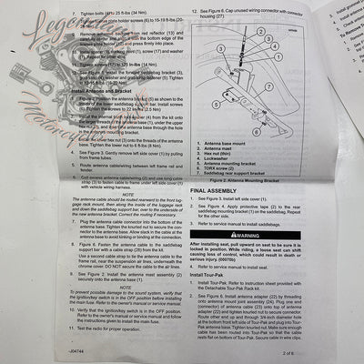 OEM 53246-09A afneembare Tour Pak-kit