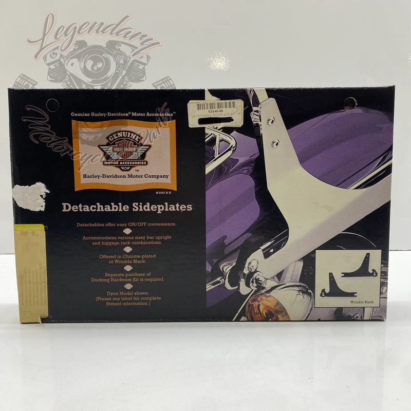 Plaques latérales de sissy bar Detachables OEM 53545-95