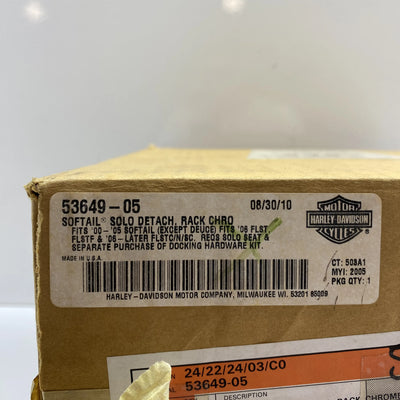 Gepäckträger für Solosattel OEM 53649-05