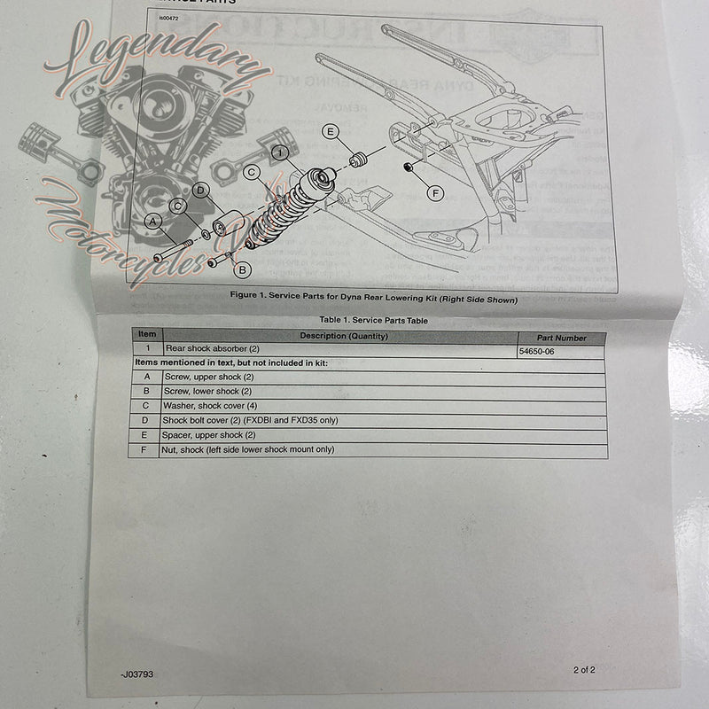 Amortisseurs OEM 54625-06