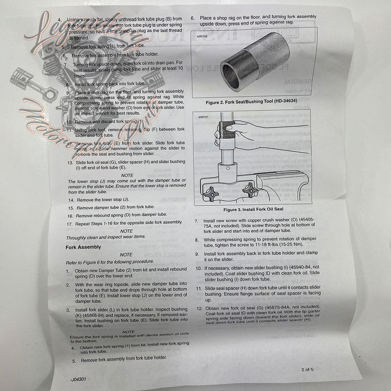 Kit de suspensión delantera rebajado OEM 54758-07
