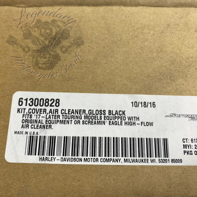 Boîtier de filtre à air Screamin Eagle OEM 61300828