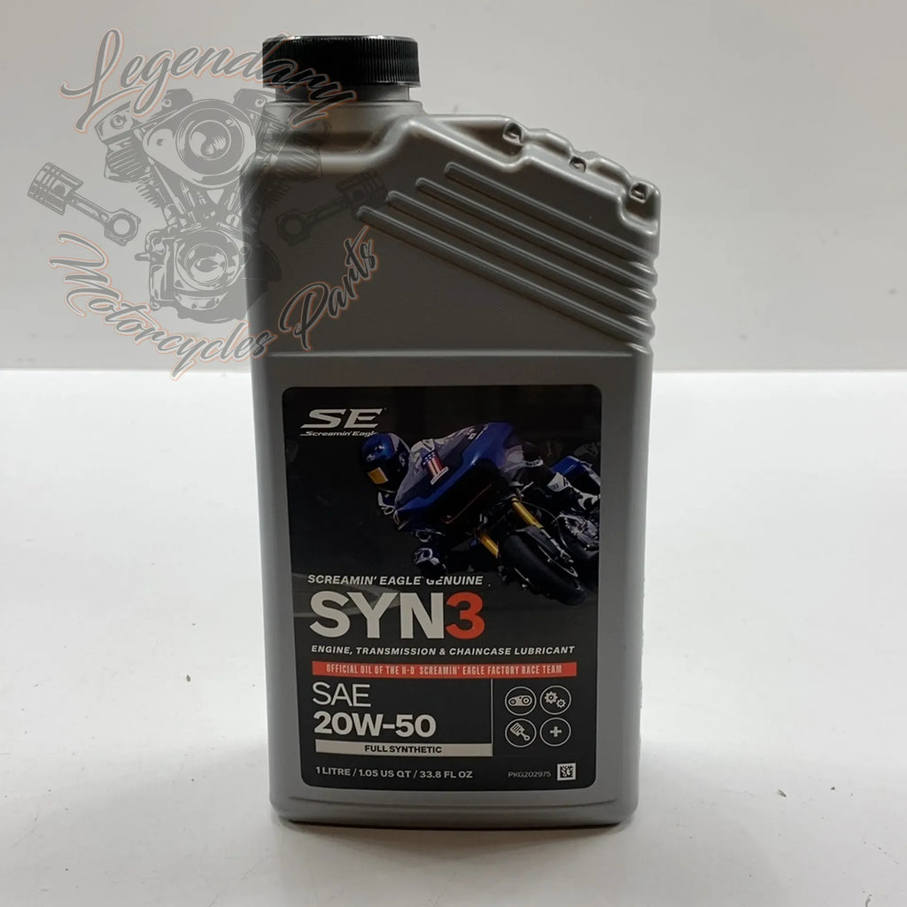 Screamin' Eagle Full Synthetic 20W50 Engine Oil OEM 62600015