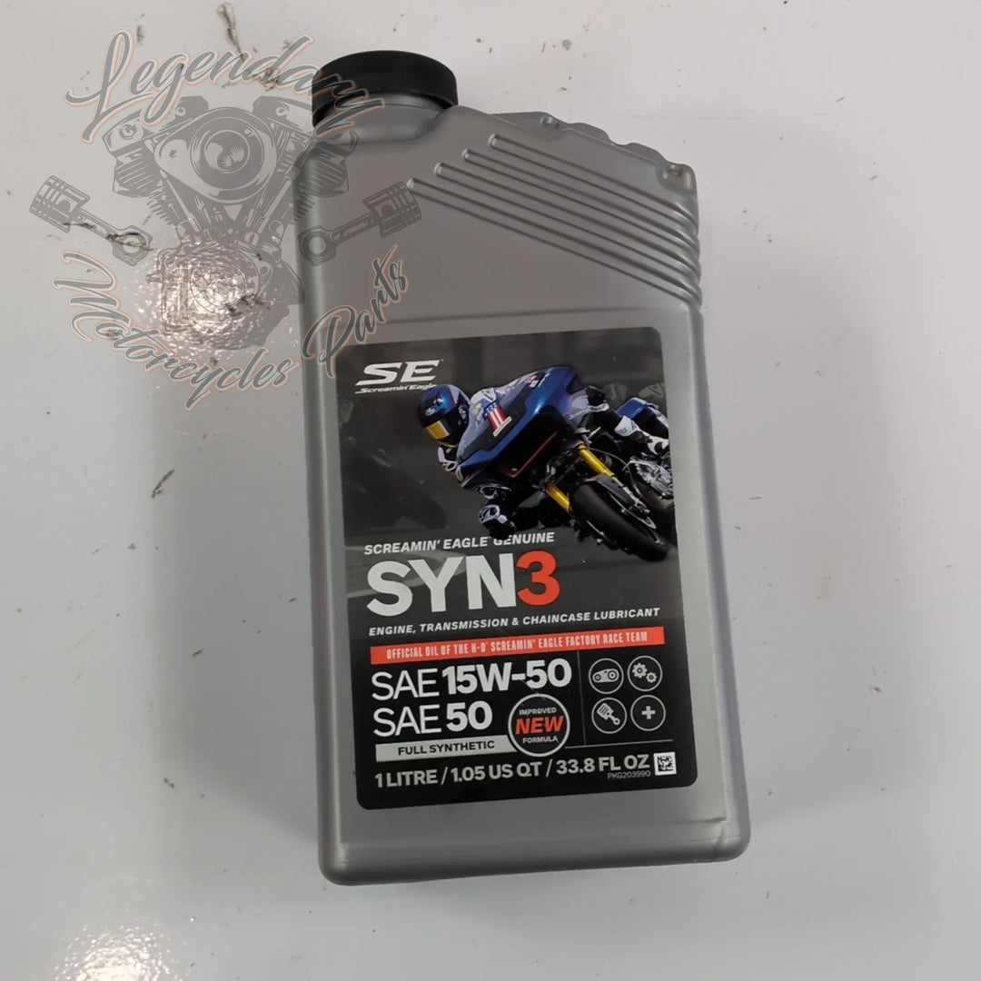 Screamin' Eagle SAE 15W50 Full Synthetic SYN3 Engine Oil OEM