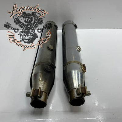 Paar uitlaatdempers OEM 64900405