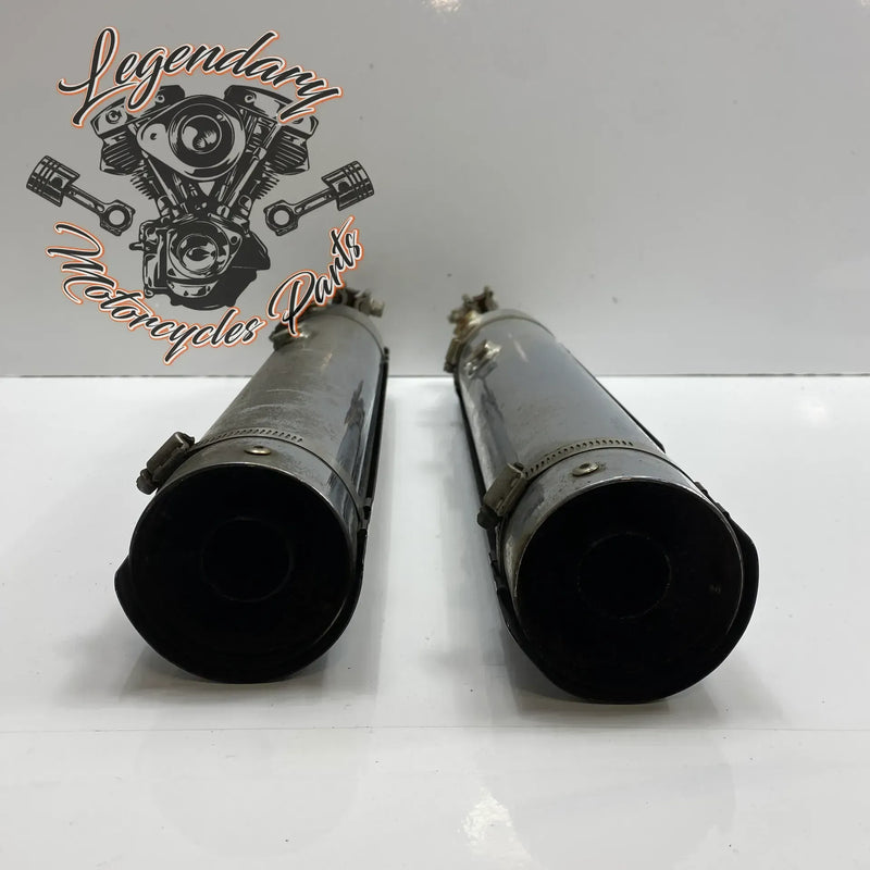 Paar uitlaatdempers OEM 64900405