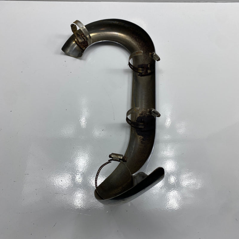 Chrome rear exhaust cover