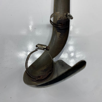 Chrome rear exhaust cover