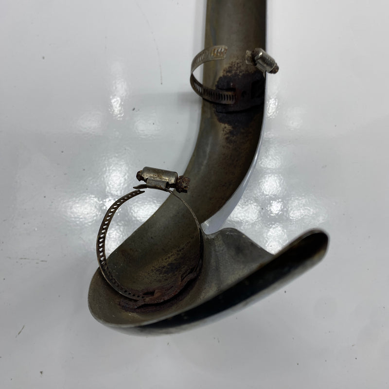 Chrome rear exhaust cover