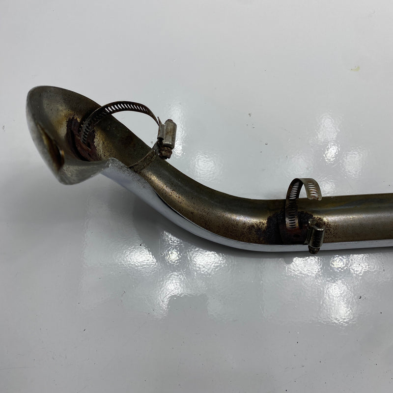 Chrome rear exhaust cover