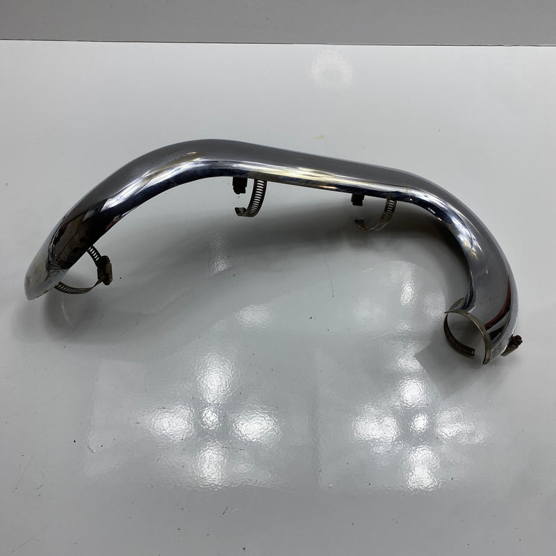 Chrome rear exhaust cover