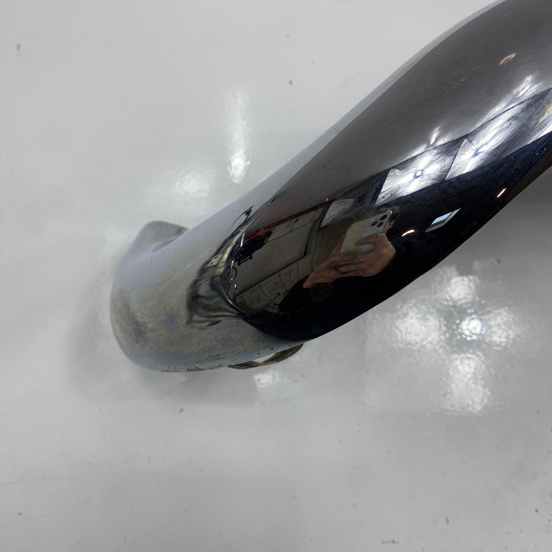 Chrome rear exhaust cover