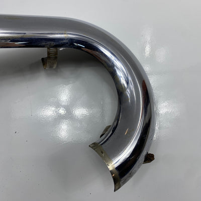 Chrome rear exhaust cover