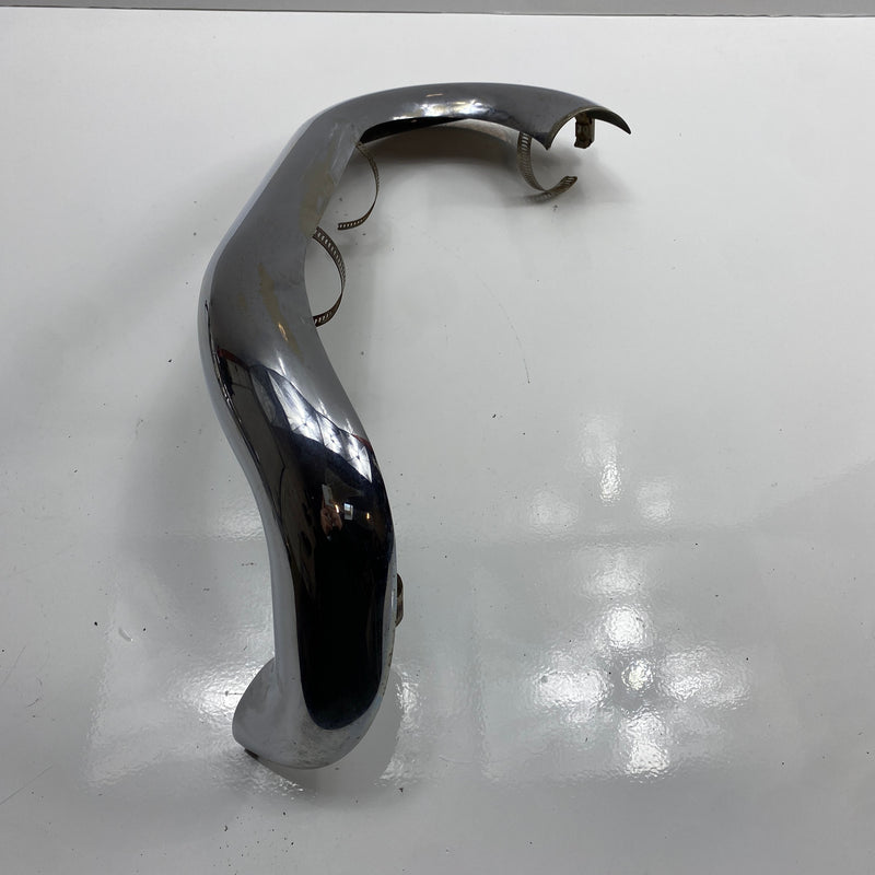 Chrome rear exhaust cover