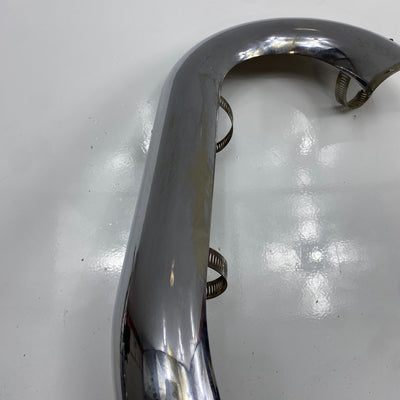 Chrome rear exhaust cover