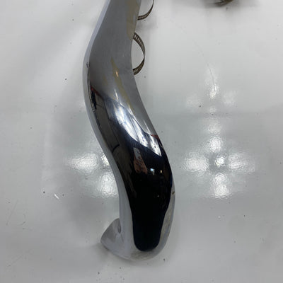 Chrome rear exhaust cover