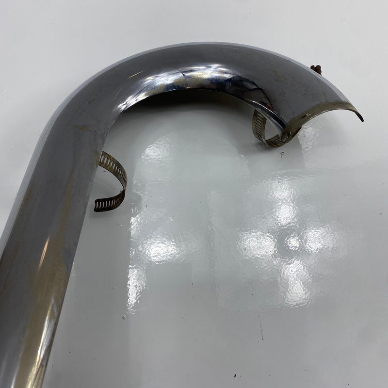 Chrome rear exhaust cover