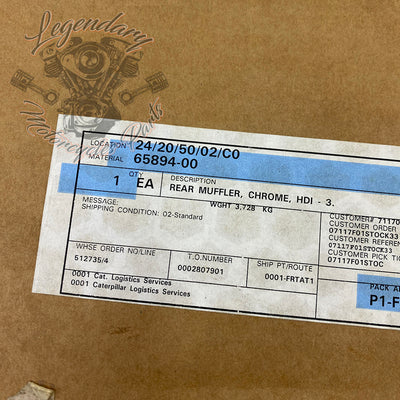Zadnji dušilec OEM 65894-00