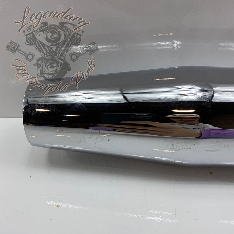 Chrome voor-/achterdemper, met katalysator/HDI