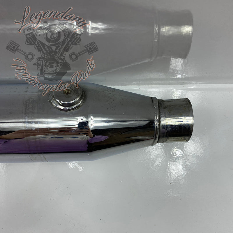 Chrome voor-/achterdemper, met katalysator/HDI