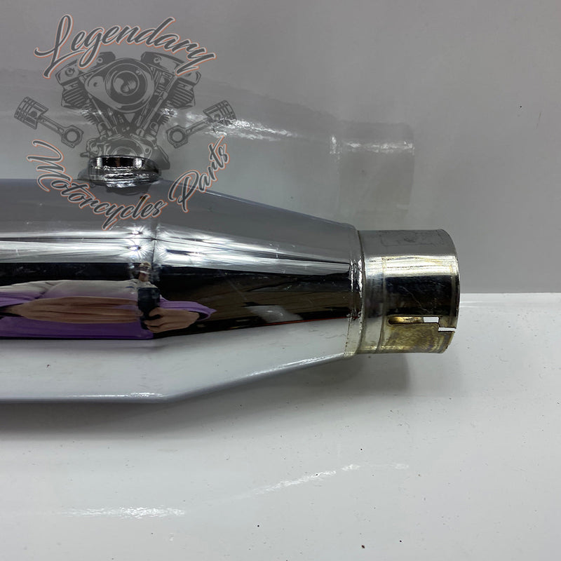 Chrome voor-/achterdemper, met katalysator/HDI