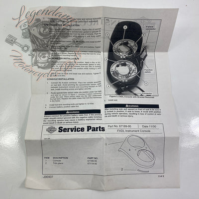 Tankkonsole OEM 67189-95