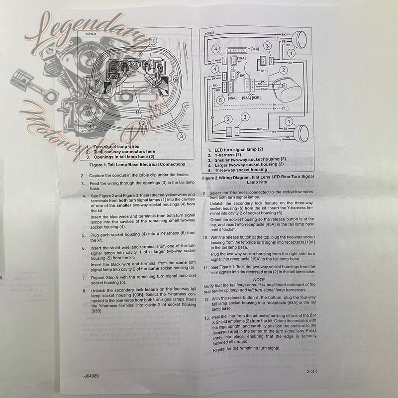 Indicatori di direzione posteriori OEM 67800055A