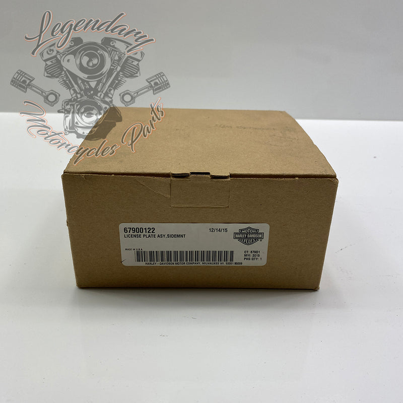 Side mount license plate bracket OEM 67900122