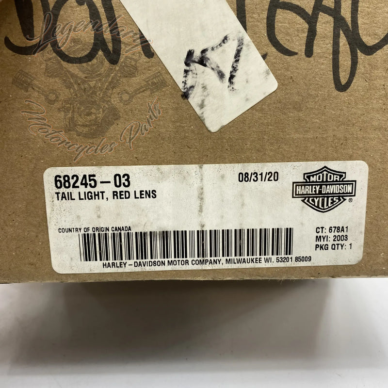 Rear Tail Light Lens OEM 68245-03