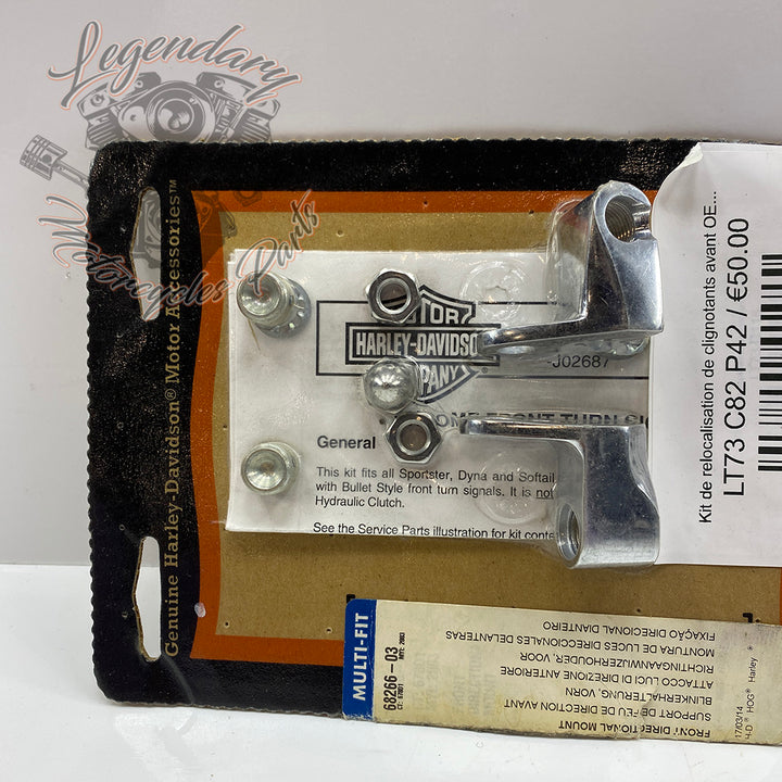 mmmai/3 Front Turn Signal Relocation Kit OEM 68266-03 – Legendary Parts