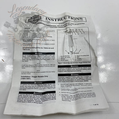 Kit de relocalisation de clignotants arrières OEM 68485-04