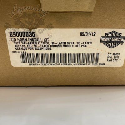 Kit de montage de klaxon pneumatique premium OEM 69000035