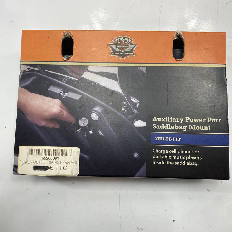 12V Power Outlet Kit for Saddlebag OEM 69200091