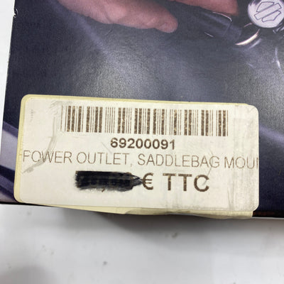 12V Power Outlet Kit for Saddlebag OEM 69200091