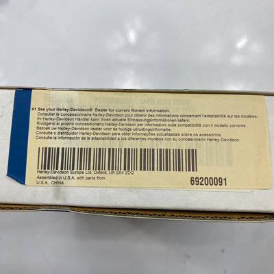 12V Power Outlet Kit for Saddlebag OEM 69200091