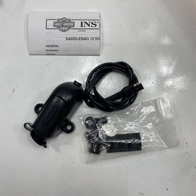12V Power Outlet Kit for Saddlebag OEM 69200091