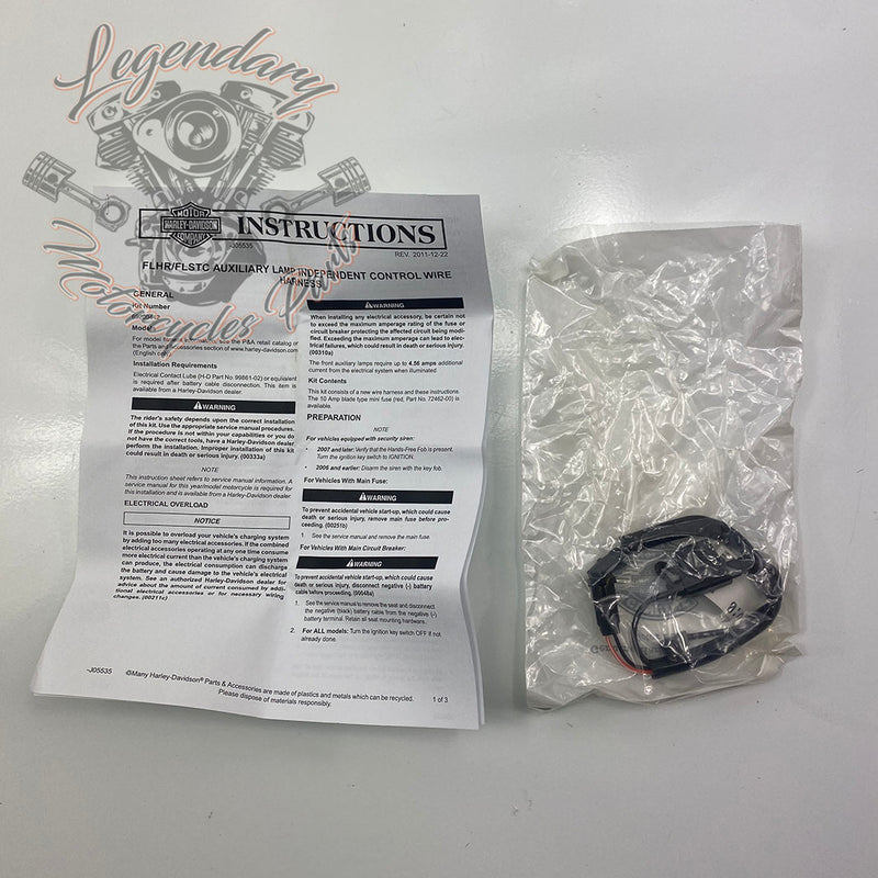 Additional lights harness OEM 69200442