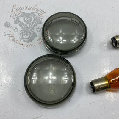 Getönte Blinkergläser für Bullet-Blinker vorne OEM 69208-09