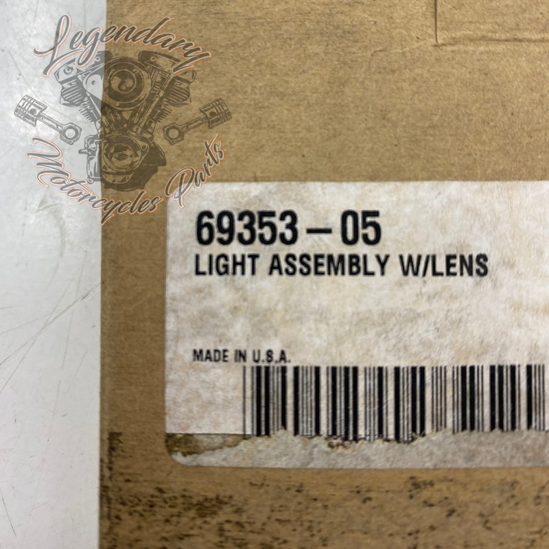 License plate light OEM 69353-05