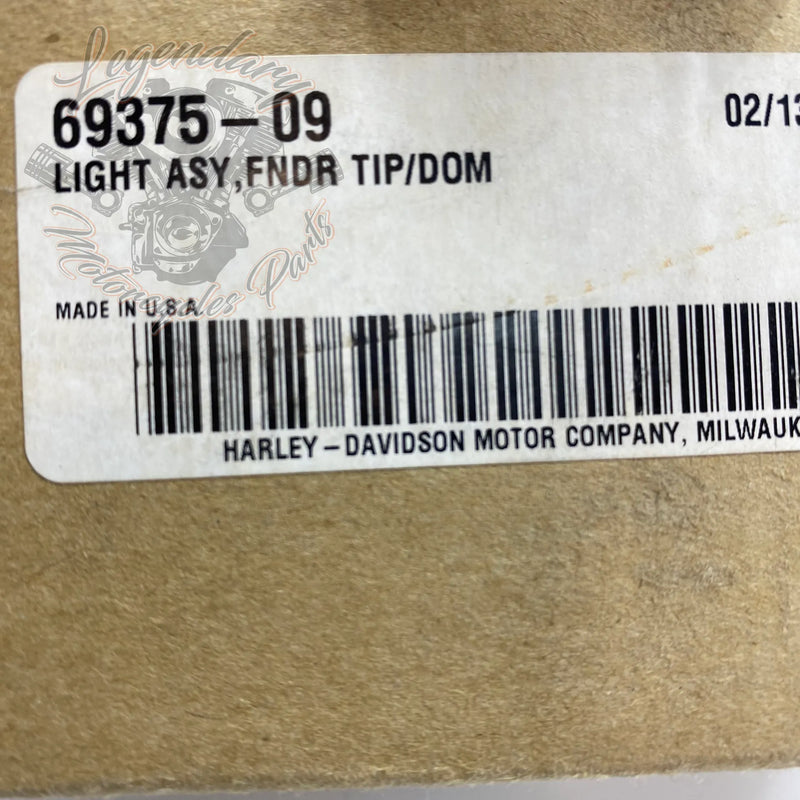 Rücklicht am hinteren Schutzblech OEM 69375-09