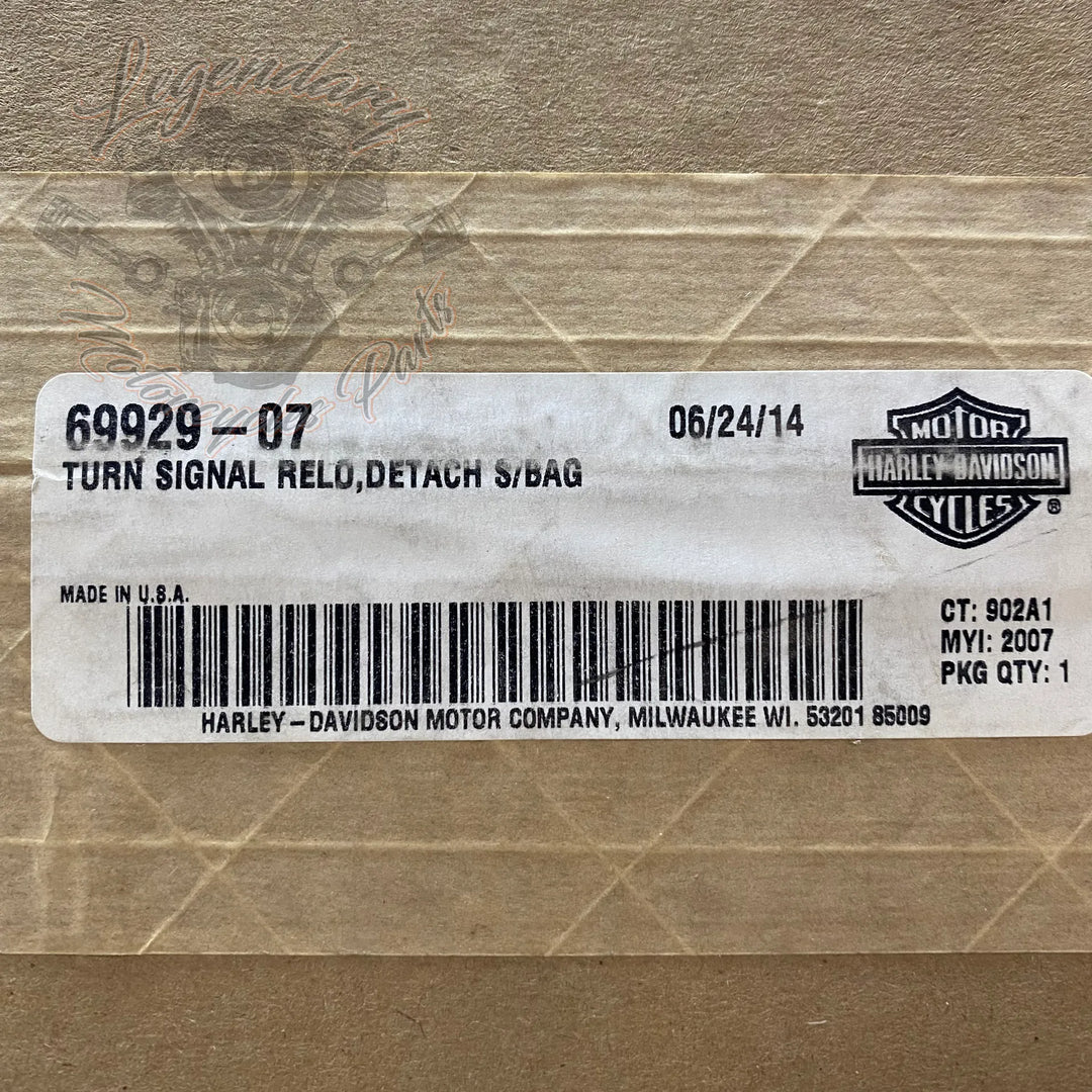 Rear Turn Signal Relocation Kit OEM 69929-07 – Legendary Parts